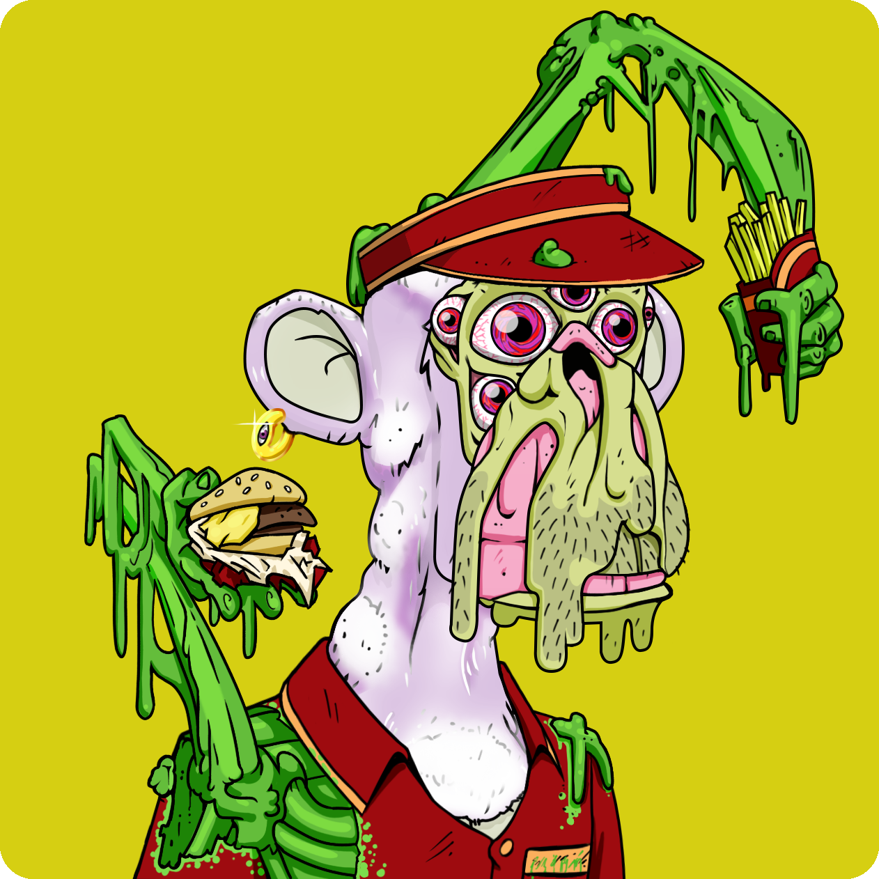 Yuga Labs - Mutant Ape Yacht Club - NFT # 6651