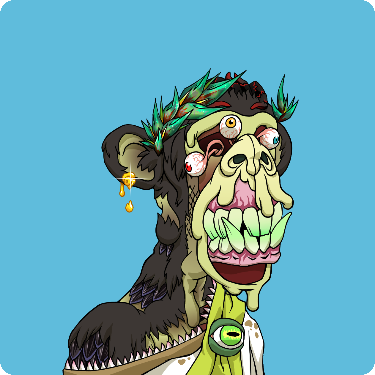 Yuga Labs - Mutant Ape Yacht Club - NFT # 14971