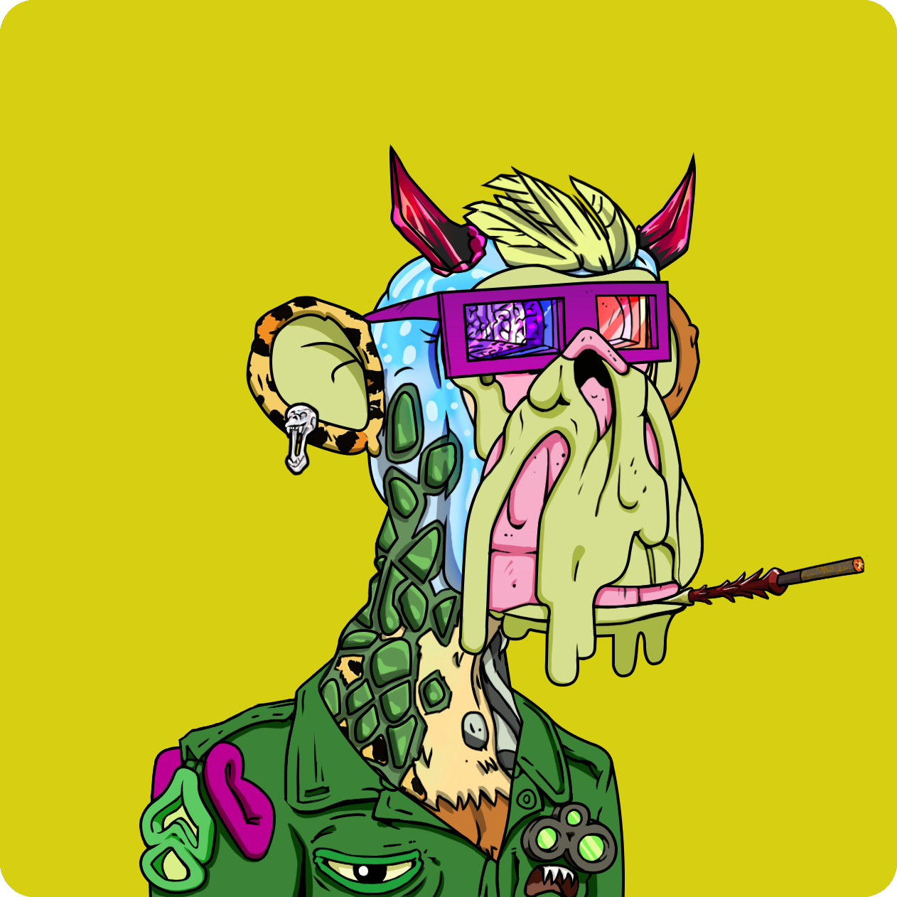 Yuga Labs - Mutant Ape Yacht Club - NFT # 8510