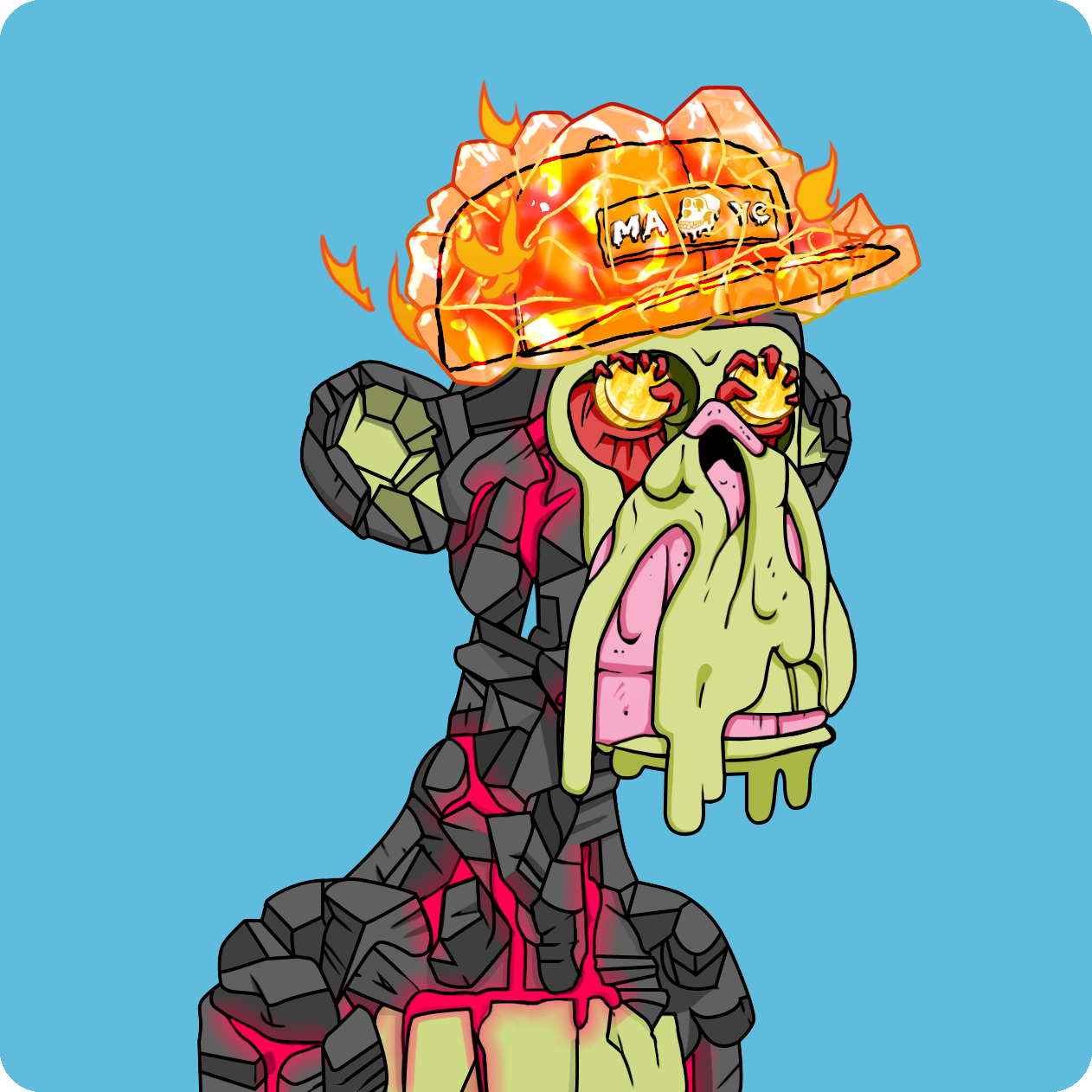 Yuga Labs - Mutant Ape Yacht Club - NFT # 25702