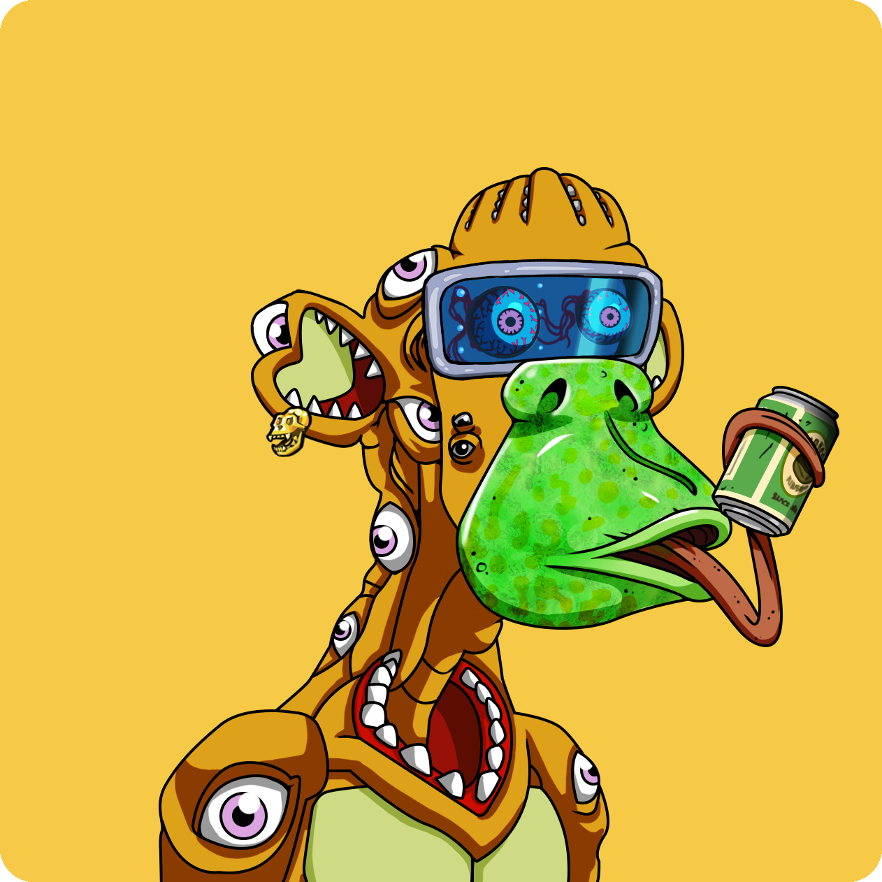 Yuga Labs - Mutant Ape Yacht Club - NFT # 12186