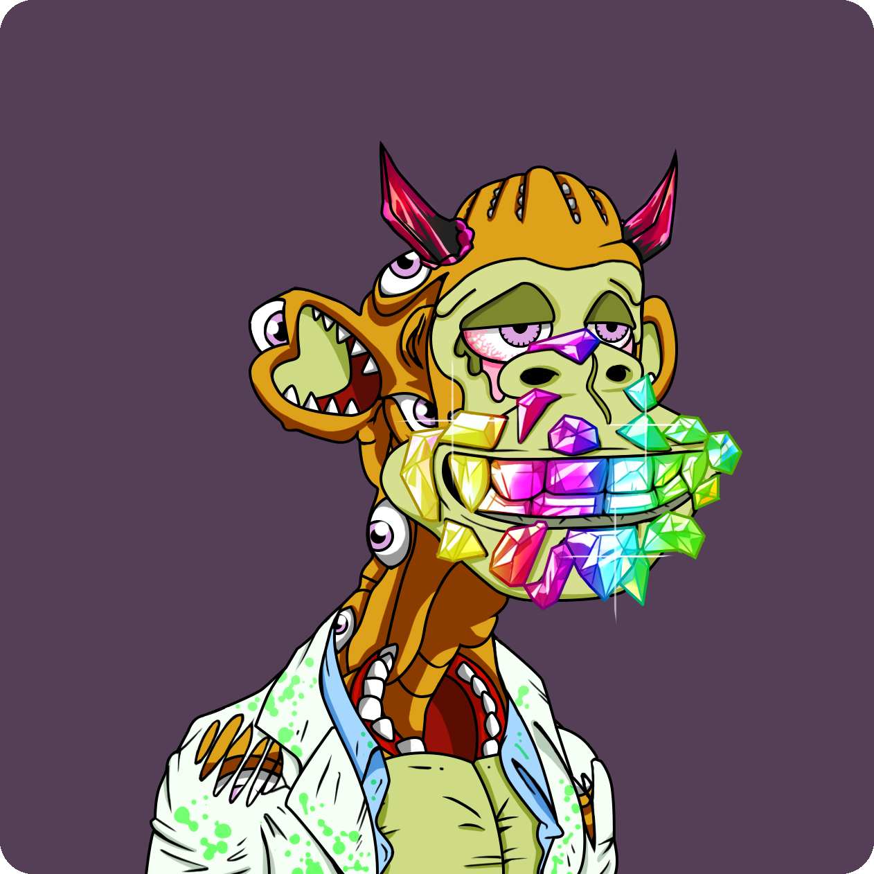 Yuga Labs - Mutant Ape Yacht Club - NFT # 8318