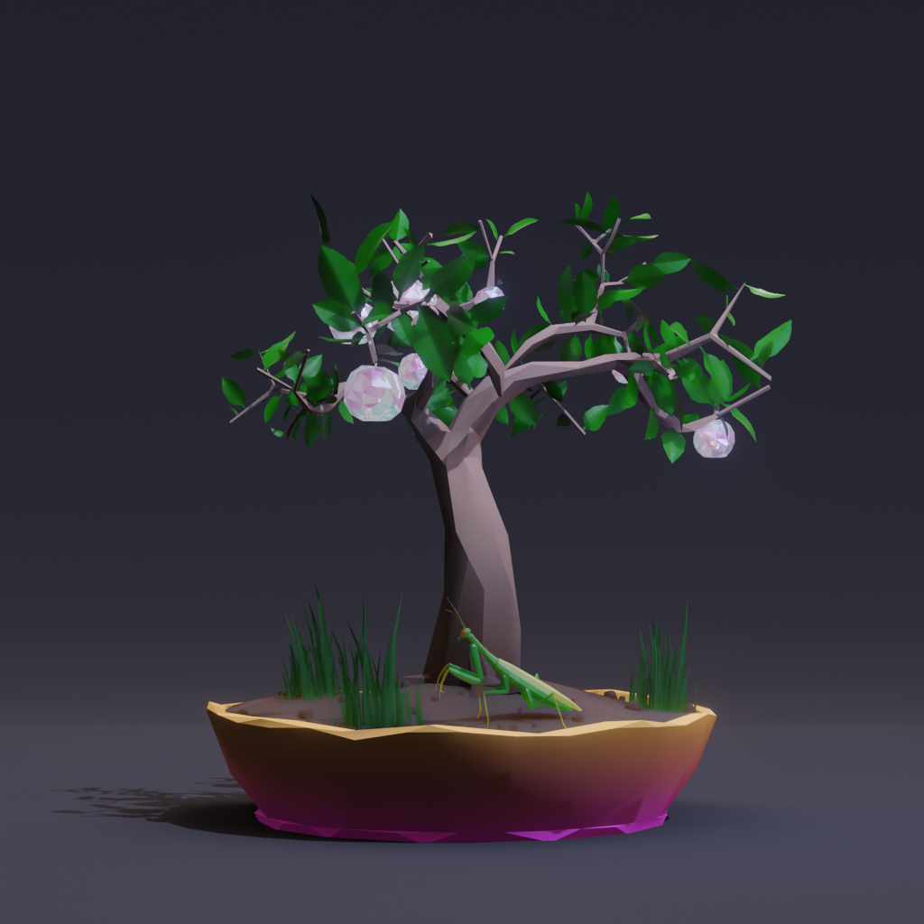 ZENFT Garden Society - Bonsai - Bonsai #8553 - NFT # 8553