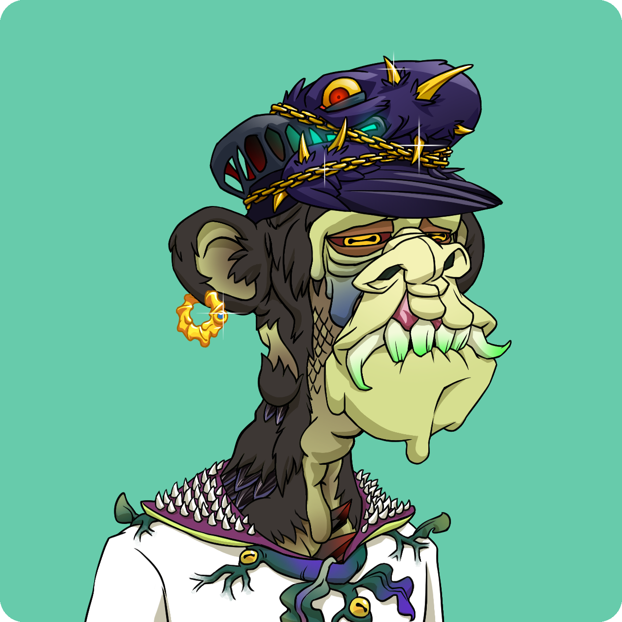 Yuga Labs - Mutant Ape Yacht Club - NFT # 23709