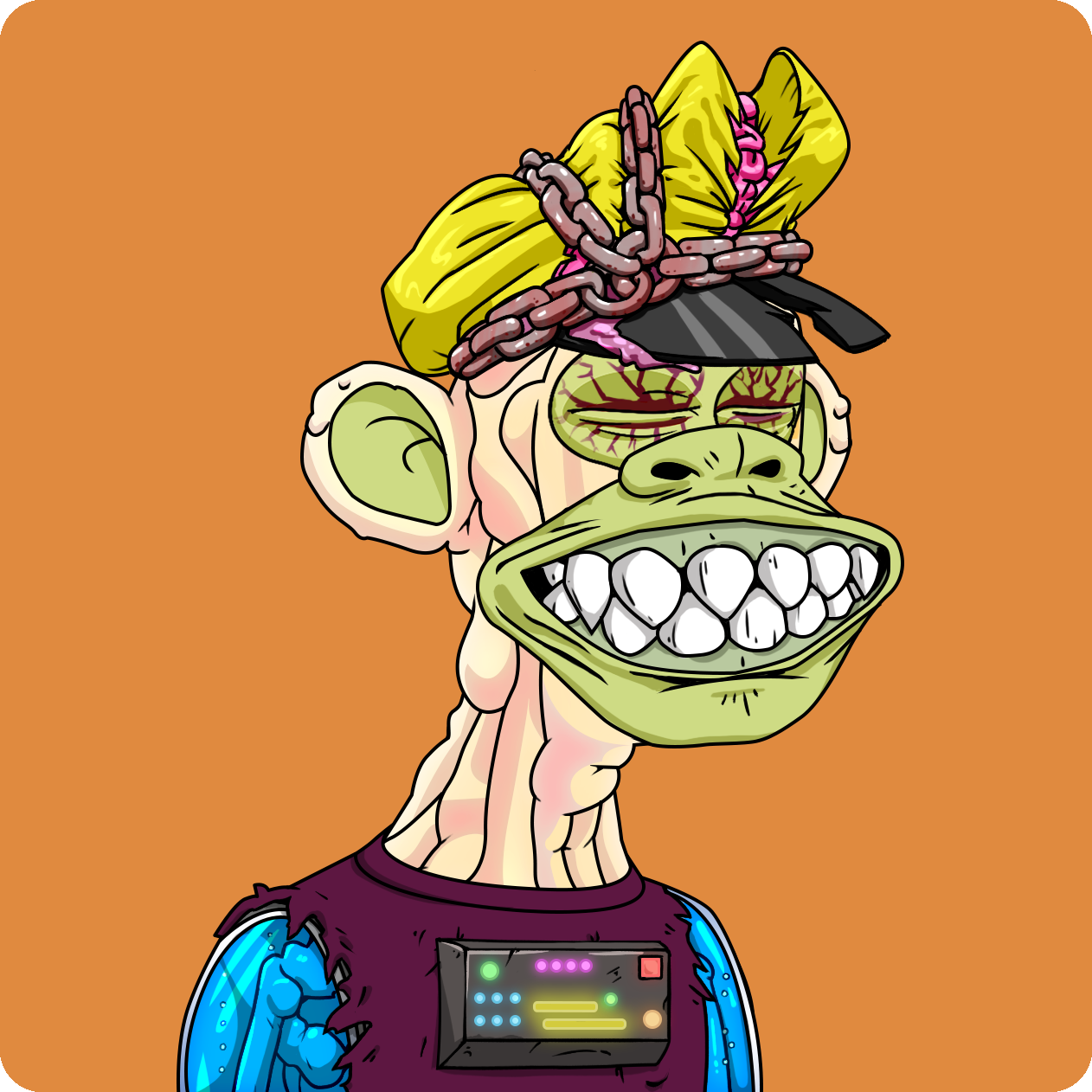 Yuga Labs - Mutant Ape Yacht Club - NFT # 2502