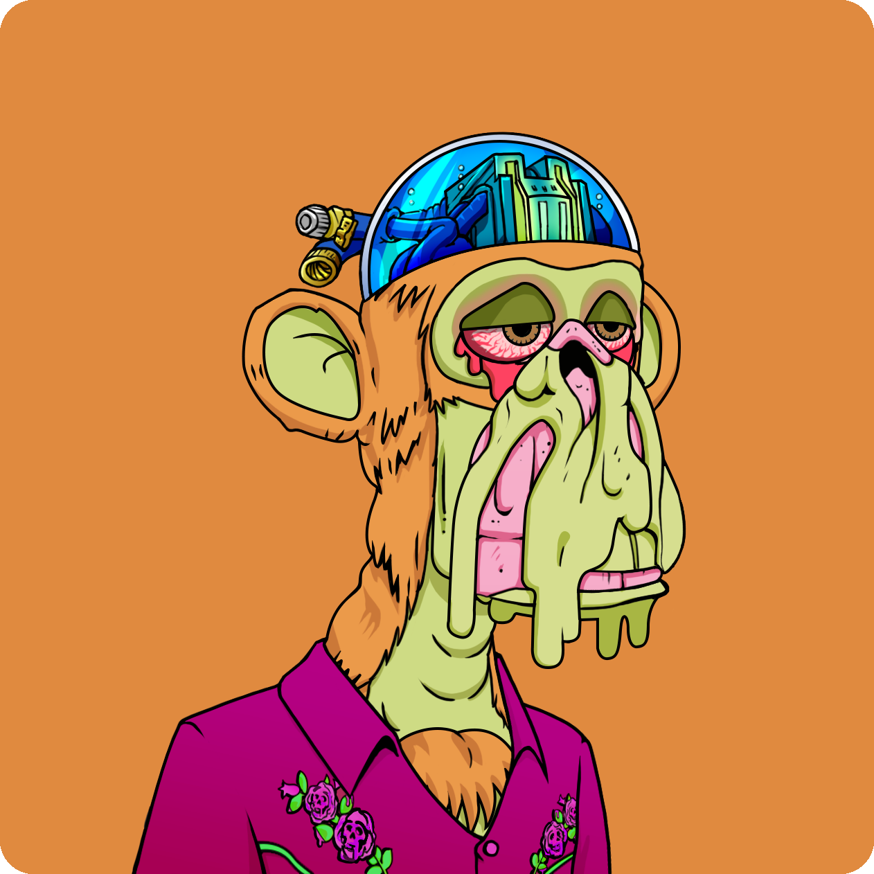 Yuga Labs - Mutant Ape Yacht Club - NFT # 25172