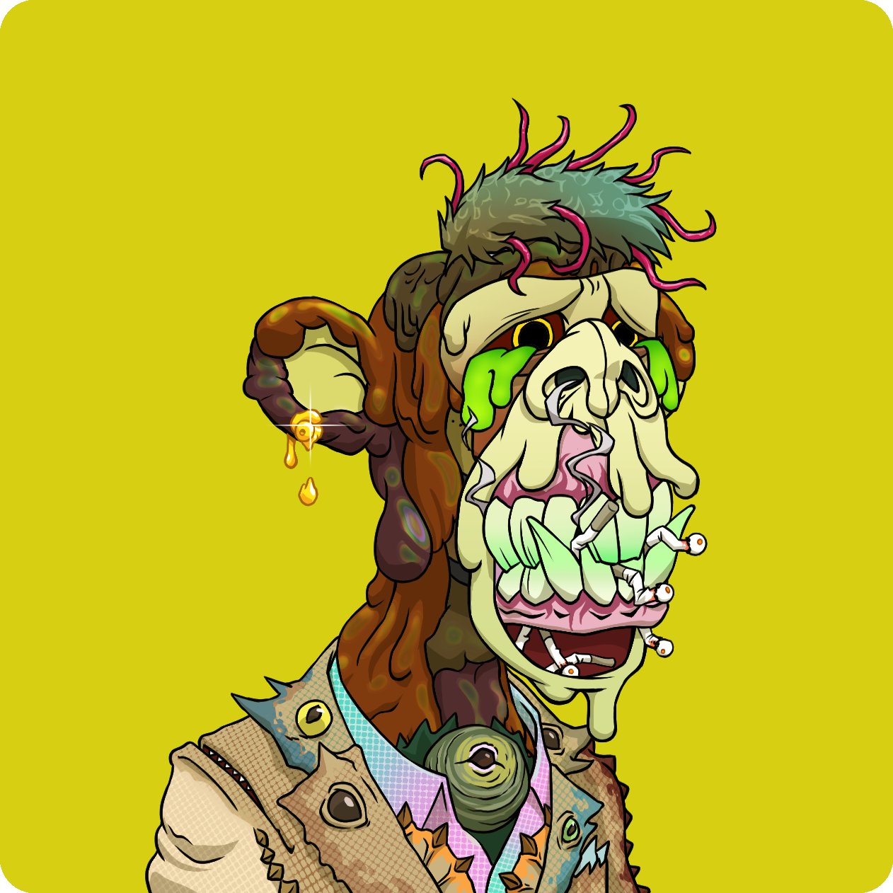 Yuga Labs - Mutant Ape Yacht Club - NFT # 27553