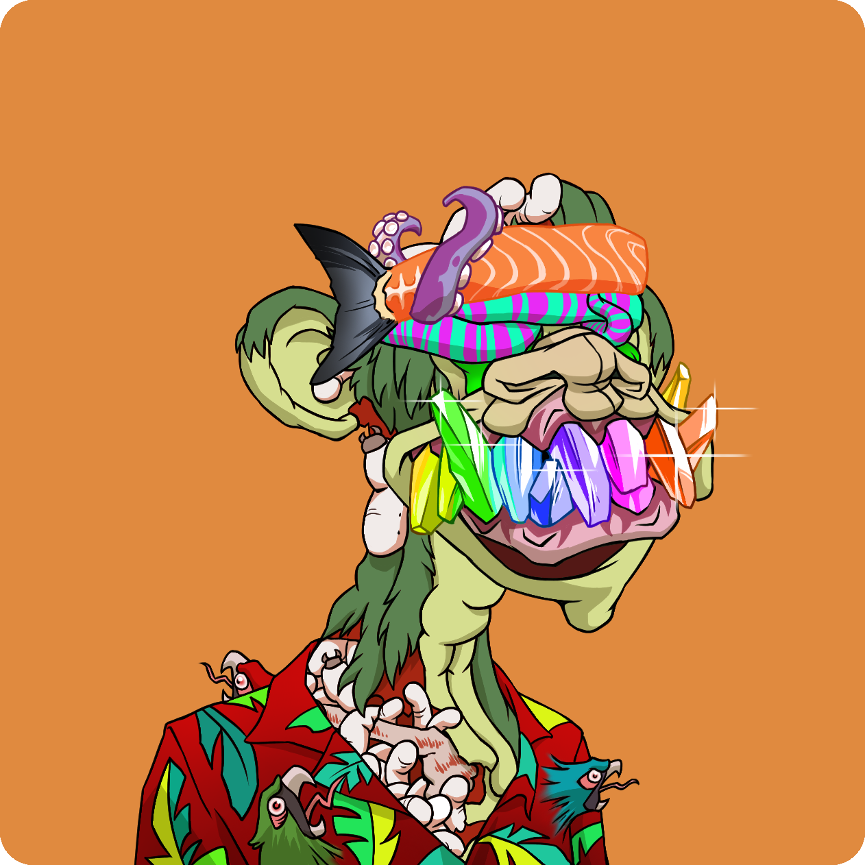 Yuga Labs - Mutant Ape Yacht Club - NFT # 12451