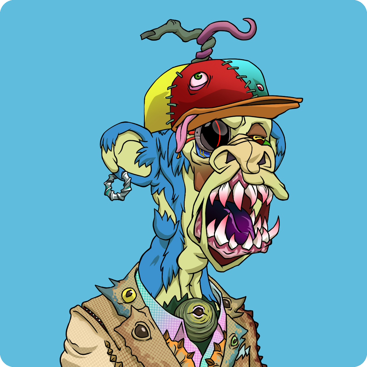 Yuga Labs - Mutant Ape Yacht Club - NFT # 21399