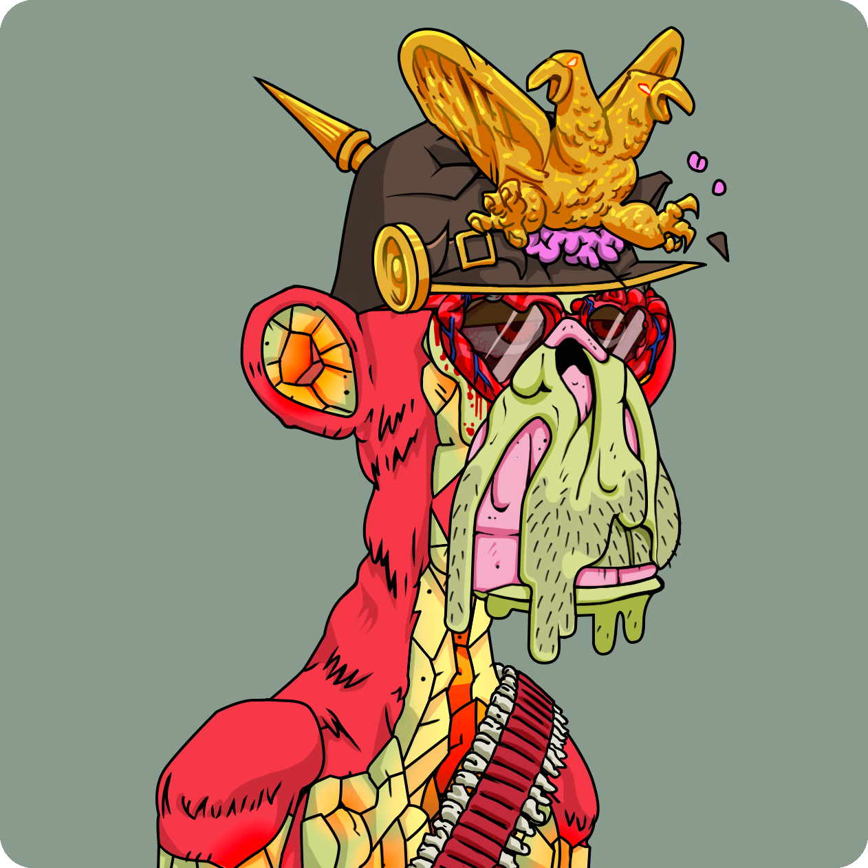 Yuga Labs - Mutant Ape Yacht Club - NFT # 3423