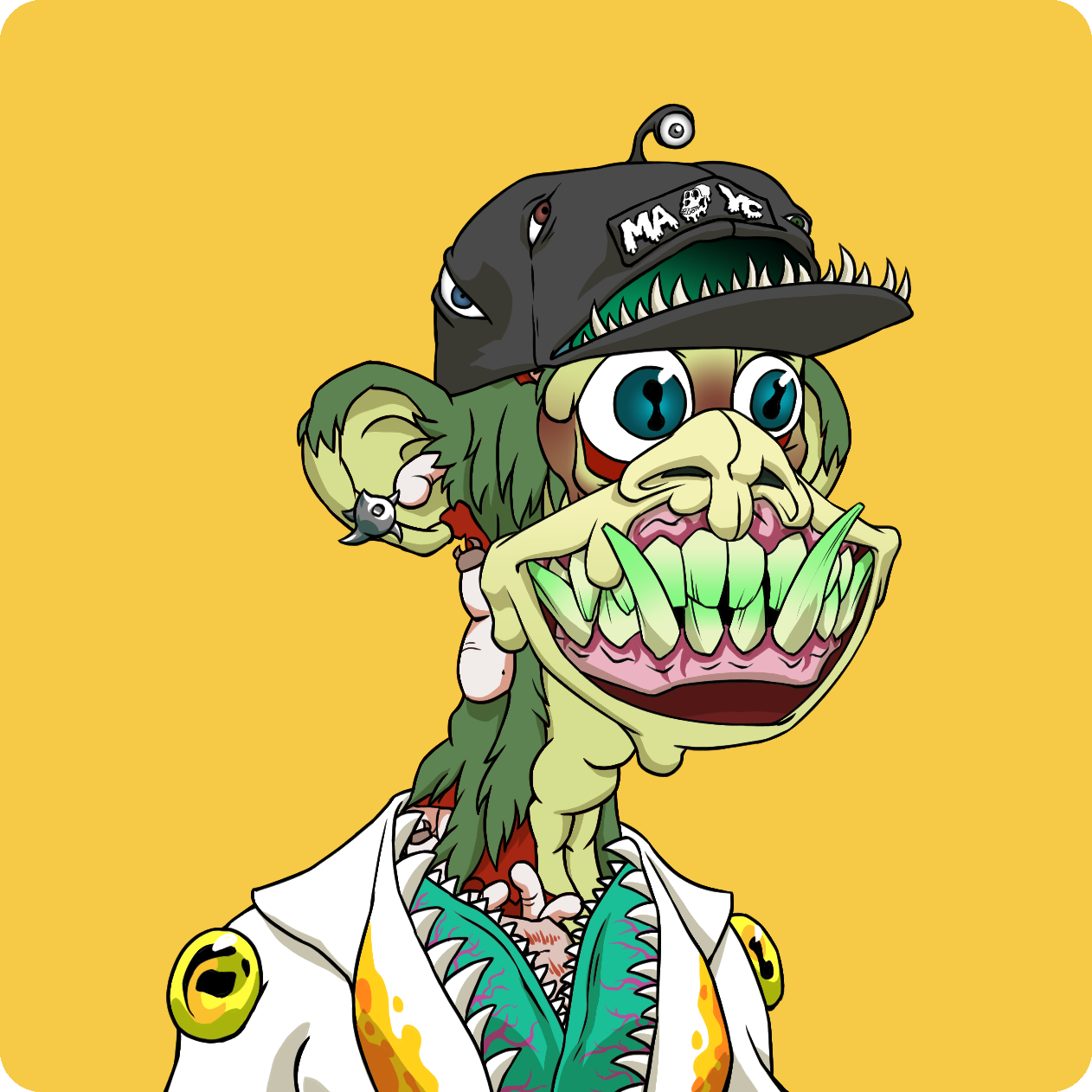 Yuga Labs - Mutant Ape Yacht Club - NFT # 17115