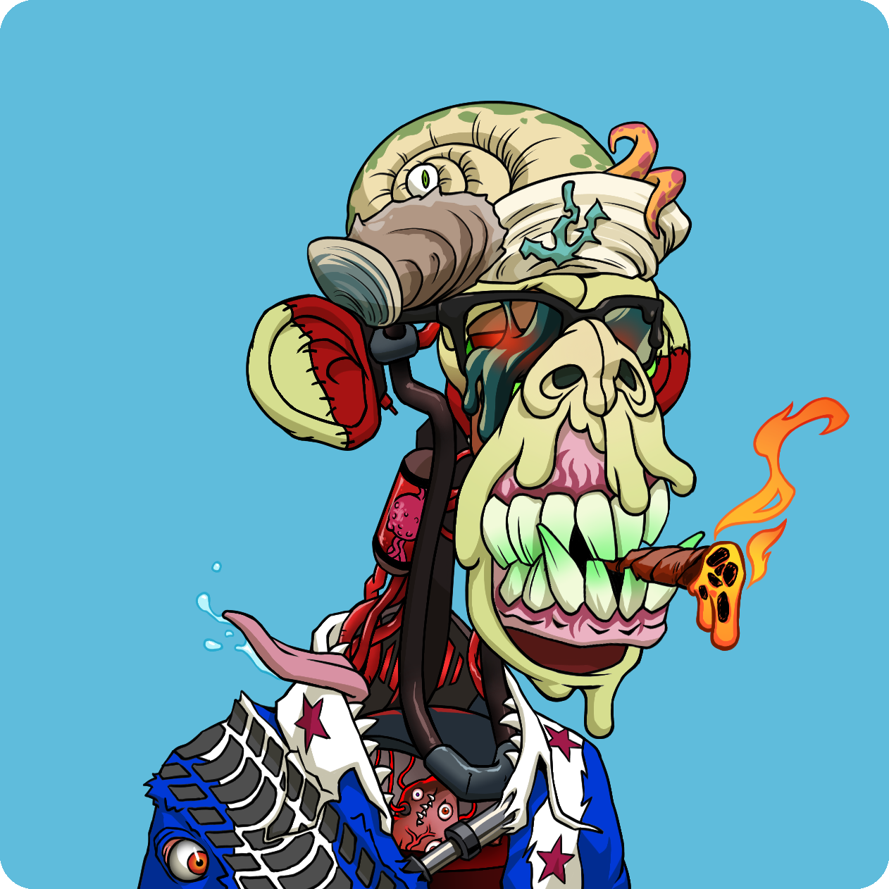 Yuga Labs - Mutant Ape Yacht Club - NFT # 28399