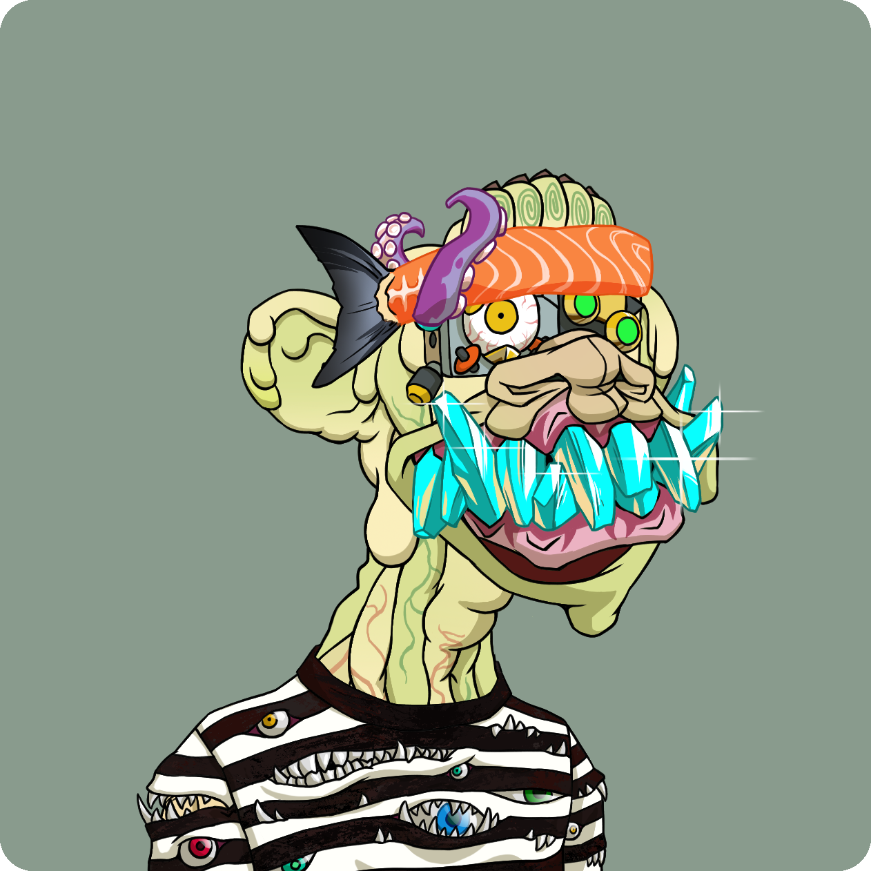 Yuga Labs - Mutant Ape Yacht Club - NFT # 8600