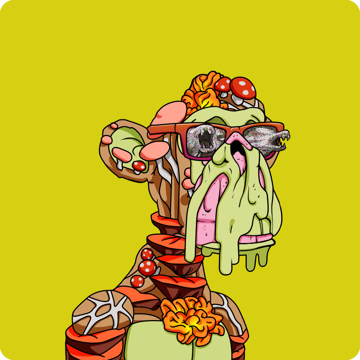 Yuga Labs - Mutant Ape Yacht Club - NFT # 4563