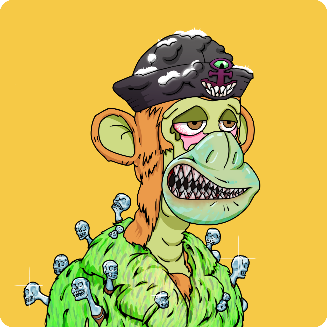 Yuga Labs - Mutant Ape Yacht Club - NFT # 14596