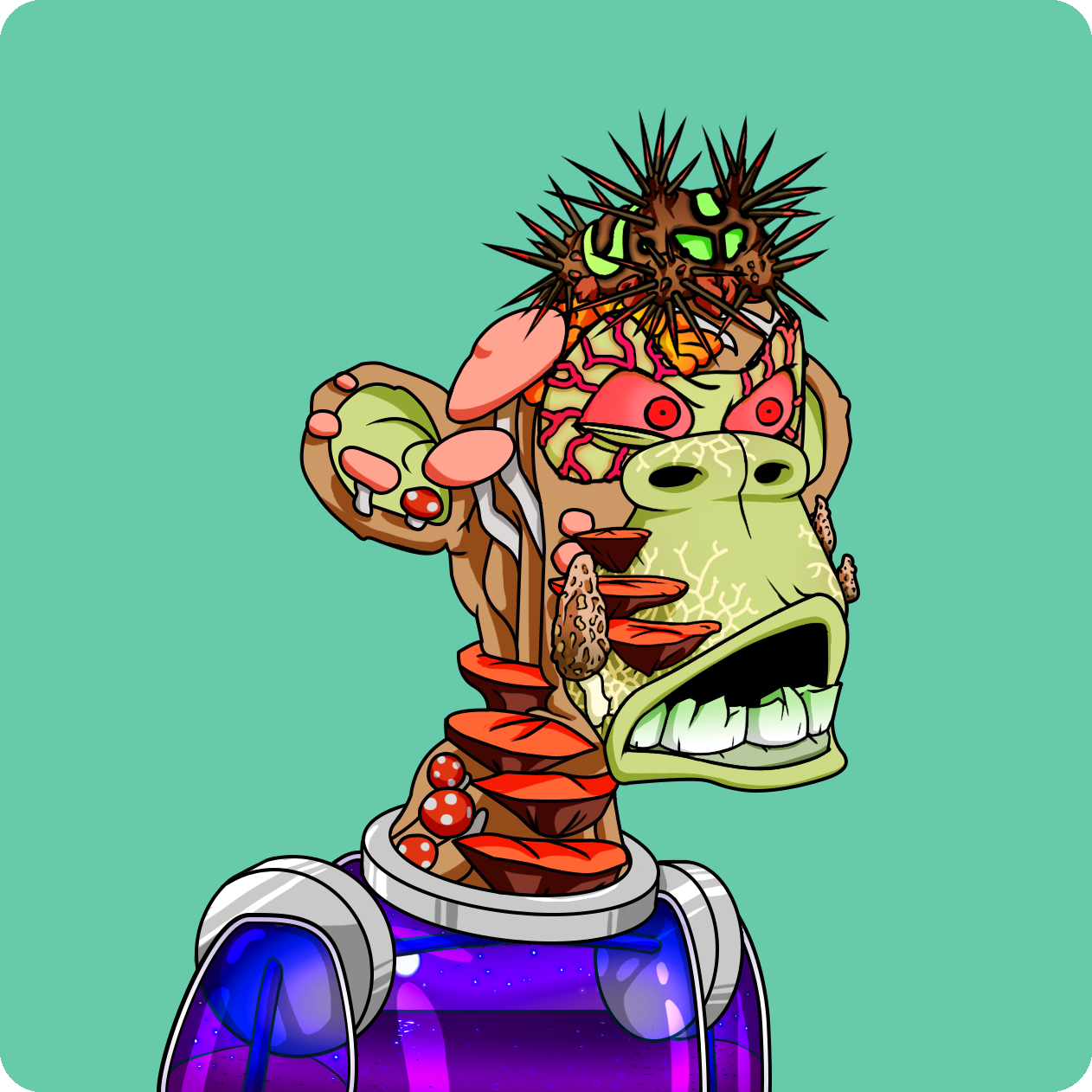 Yuga Labs - Mutant Ape Yacht Club - NFT # 16450