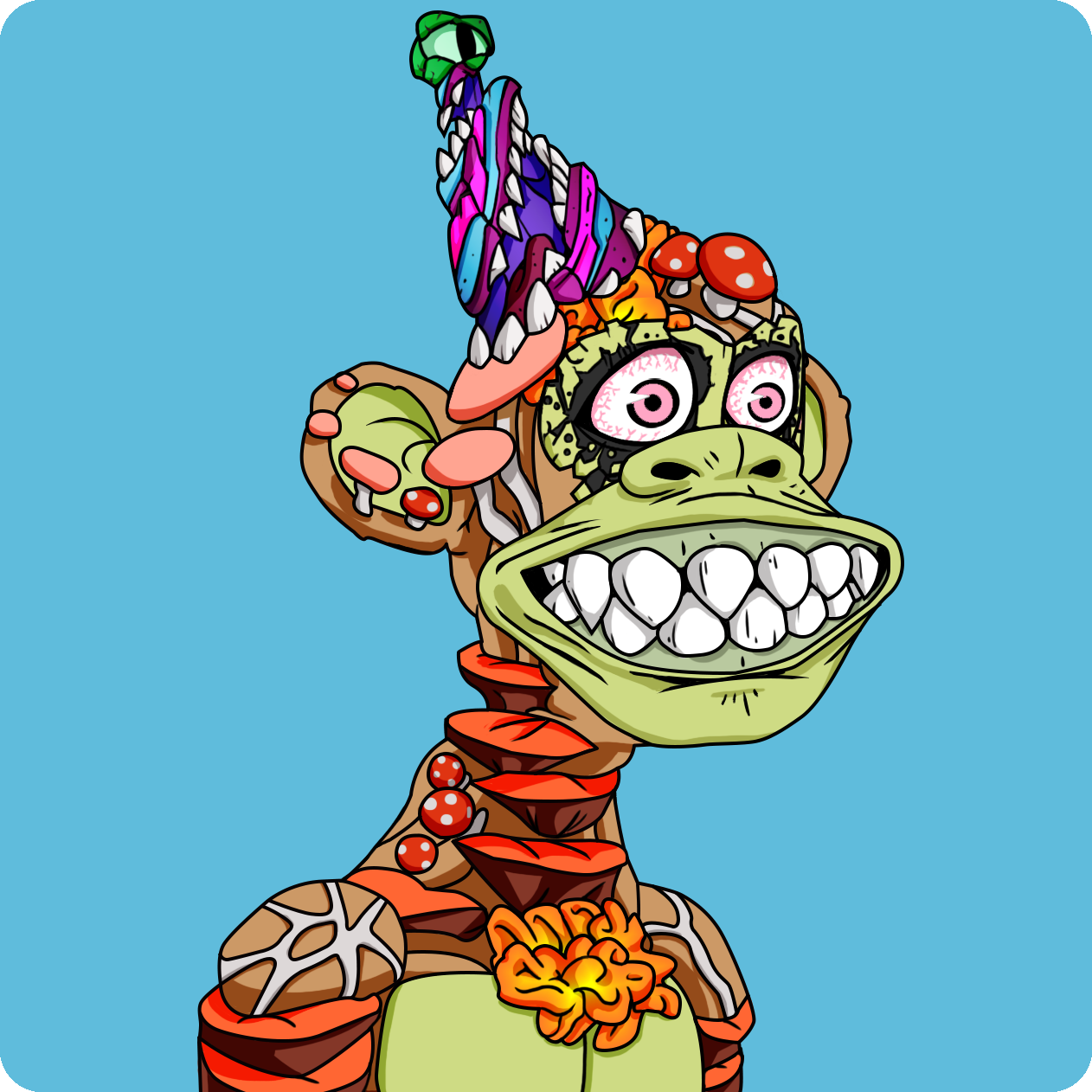 Yuga Labs - Mutant Ape Yacht Club - NFT # 24640