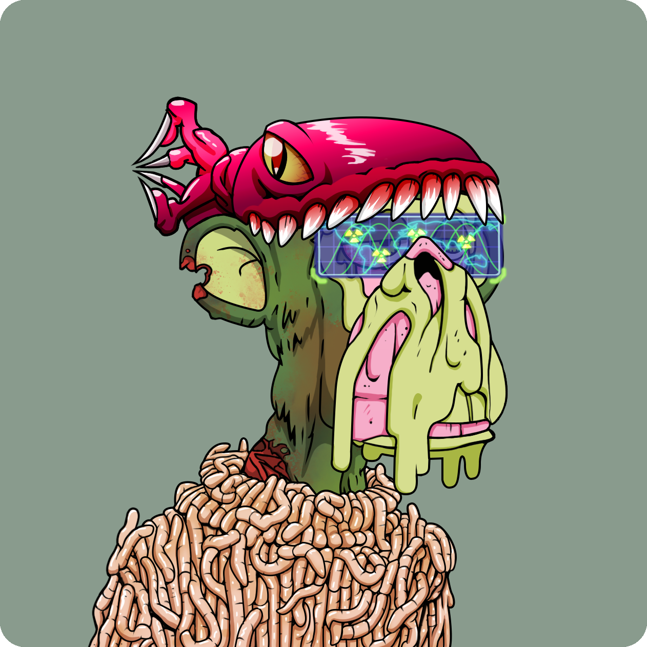 Yuga Labs - Mutant Ape Yacht Club - NFT # 15562