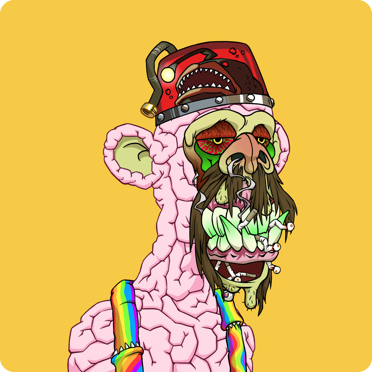 Yuga Labs - Mutant Ape Yacht Club - NFT # 3924