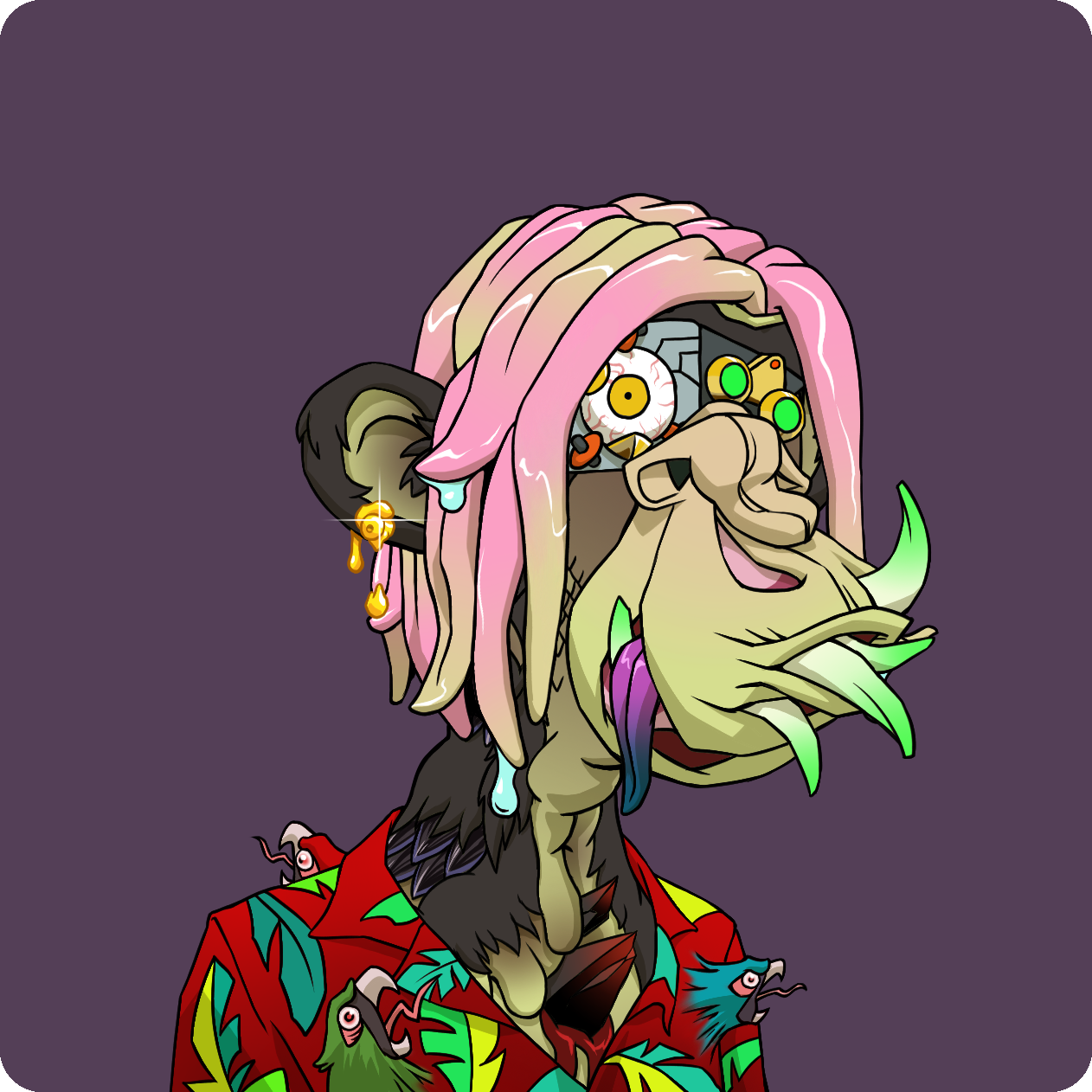 Yuga Labs - Mutant Ape Yacht Club - NFT # 8621