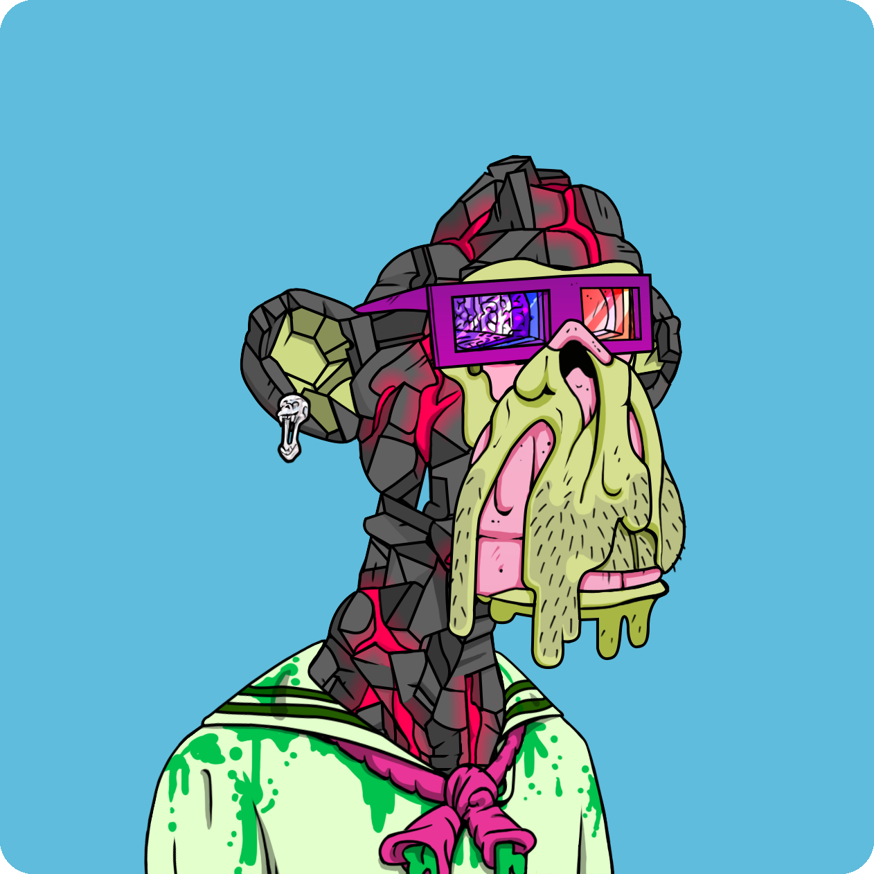 Yuga Labs - Mutant Ape Yacht Club - NFT # 17718