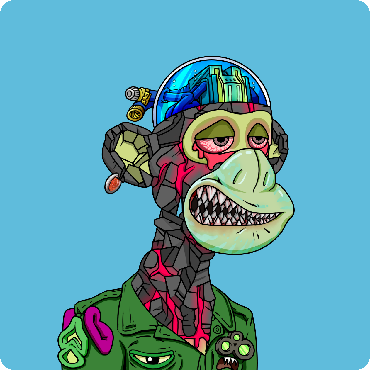 Yuga Labs - Mutant Ape Yacht Club - NFT # 22288