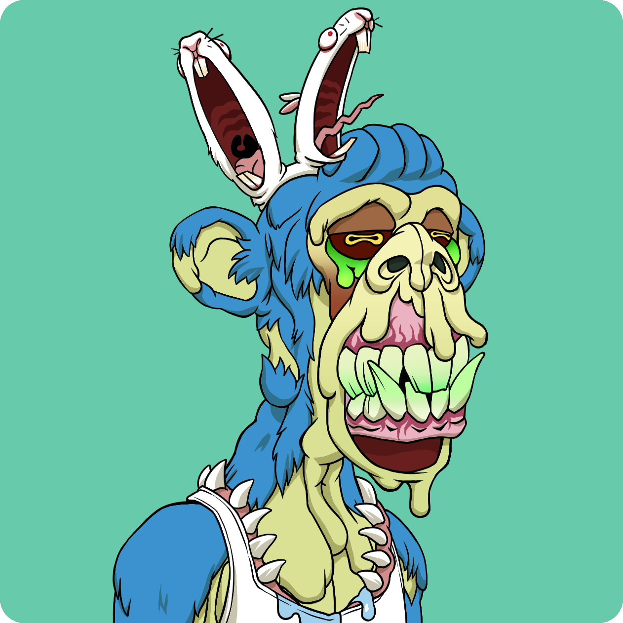 Yuga Labs - Mutant Ape Yacht Club - NFT # 3404