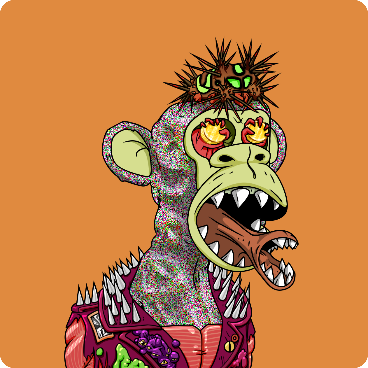 Yuga Labs - Mutant Ape Yacht Club - NFT # 17228