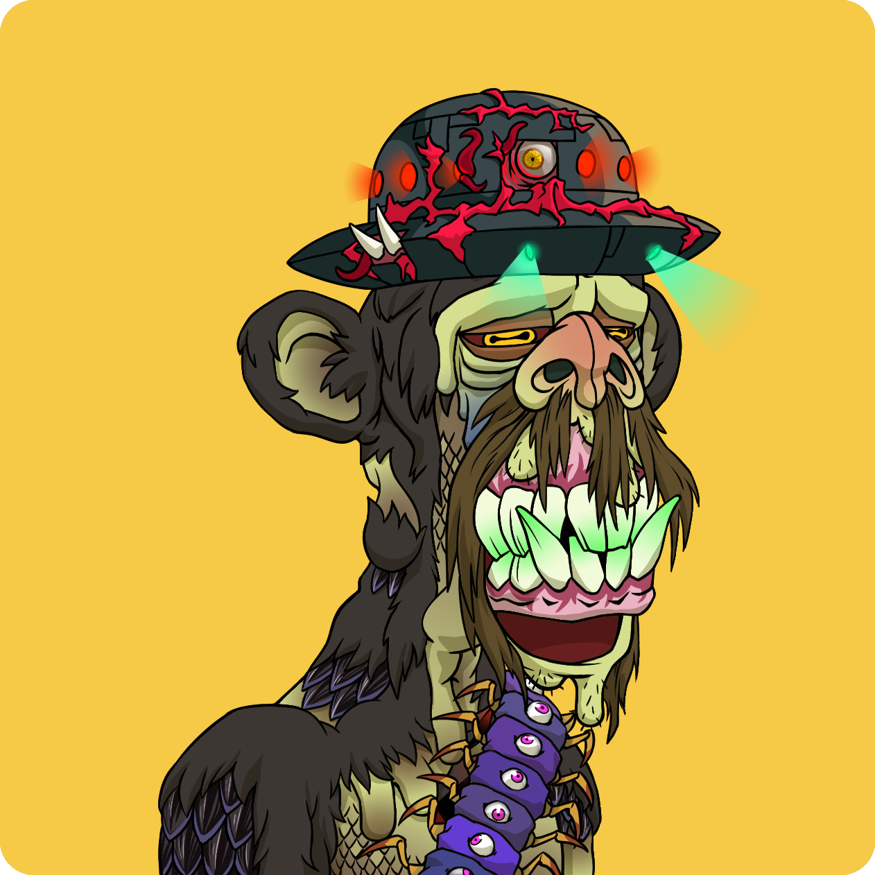 Yuga Labs - Mutant Ape Yacht Club - NFT # 5058