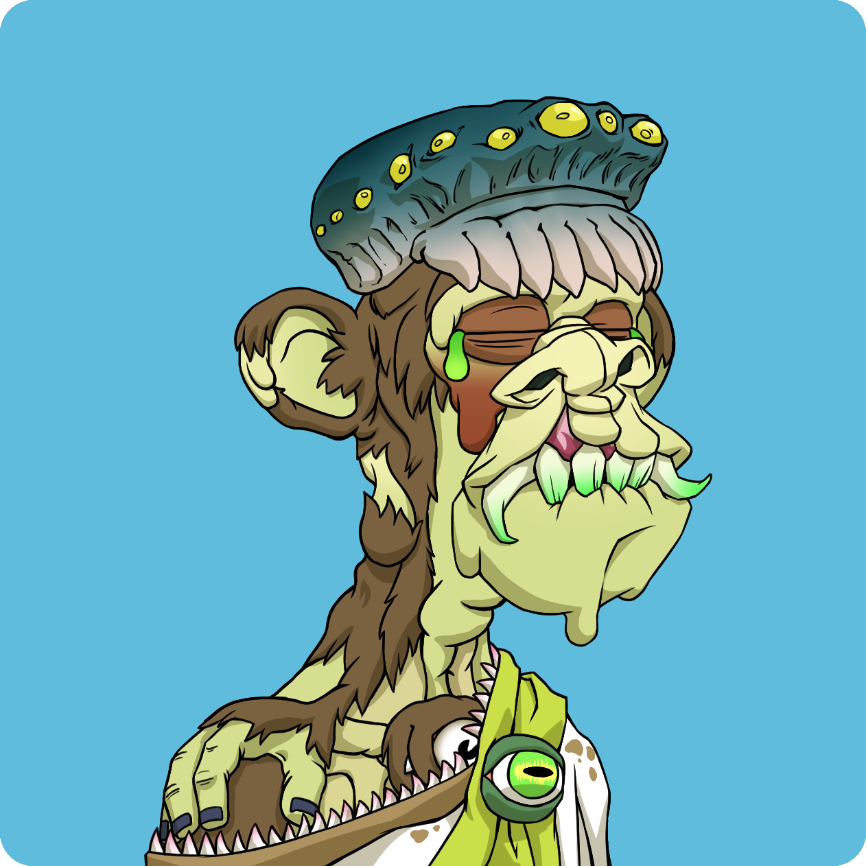 Yuga Labs - Mutant Ape Yacht Club - NFT # 8520