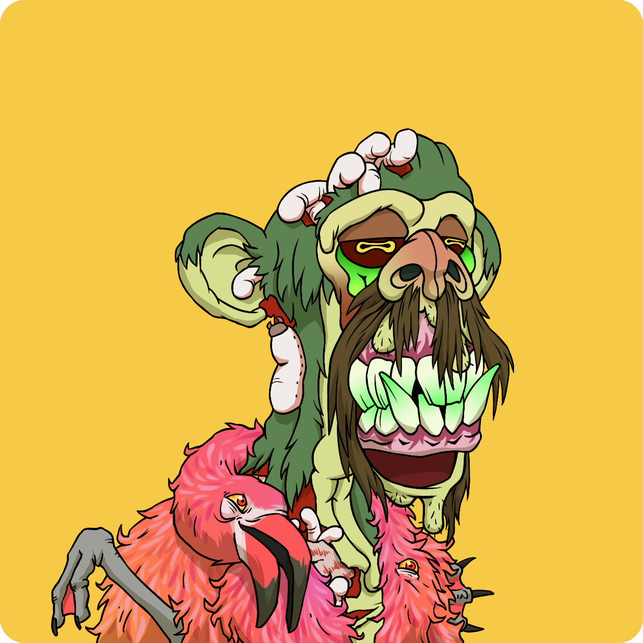 Yuga Labs - Mutant Ape Yacht Club - NFT # 4661