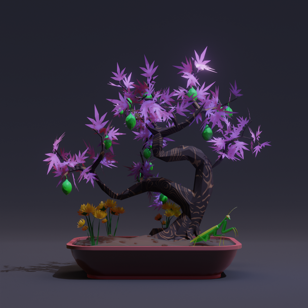 ZENFT Garden Society - Bonsai - Bonsai #8878 - NFT # 8878