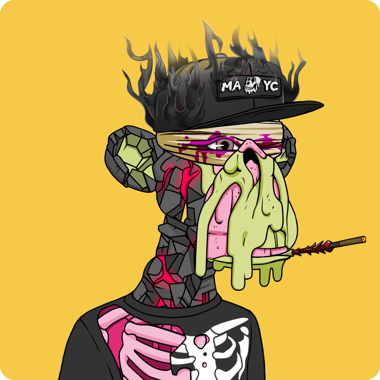 Yuga Labs - Mutant Ape Yacht Club - NFT # 8210