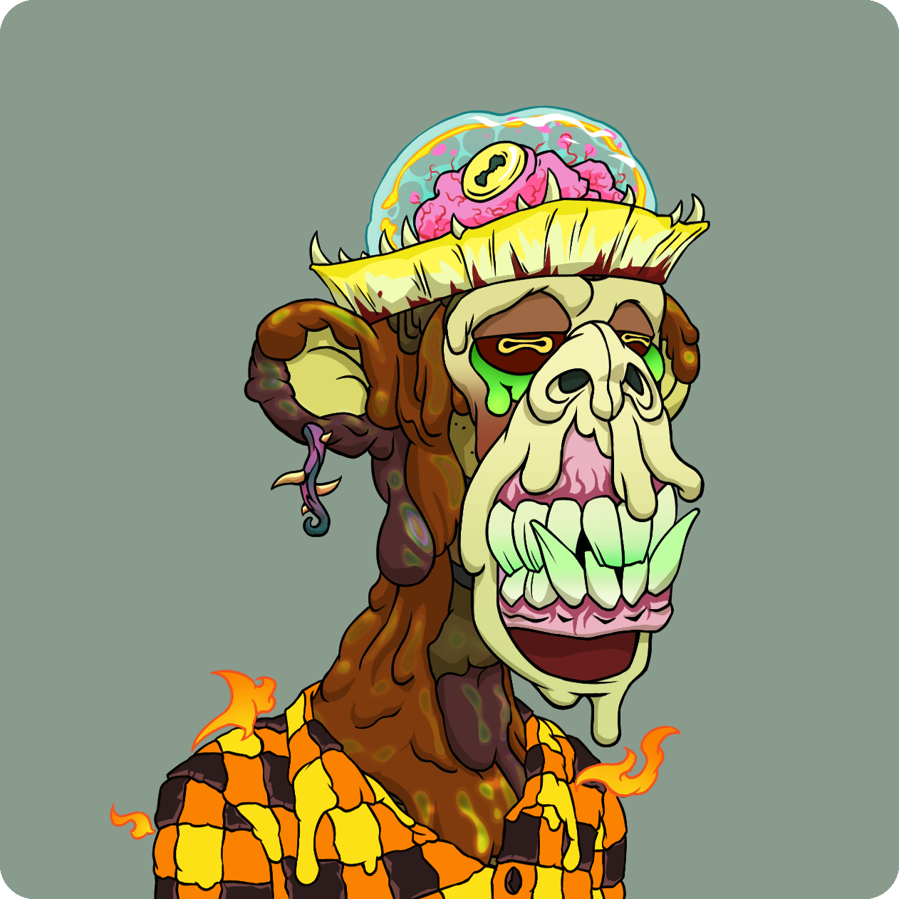 Yuga Labs - Mutant Ape Yacht Club - NFT # 6796