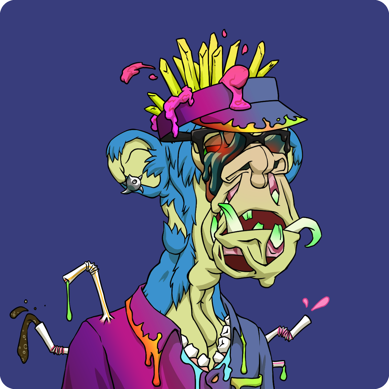 Yuga Labs - Mutant Ape Yacht Club - NFT # 223