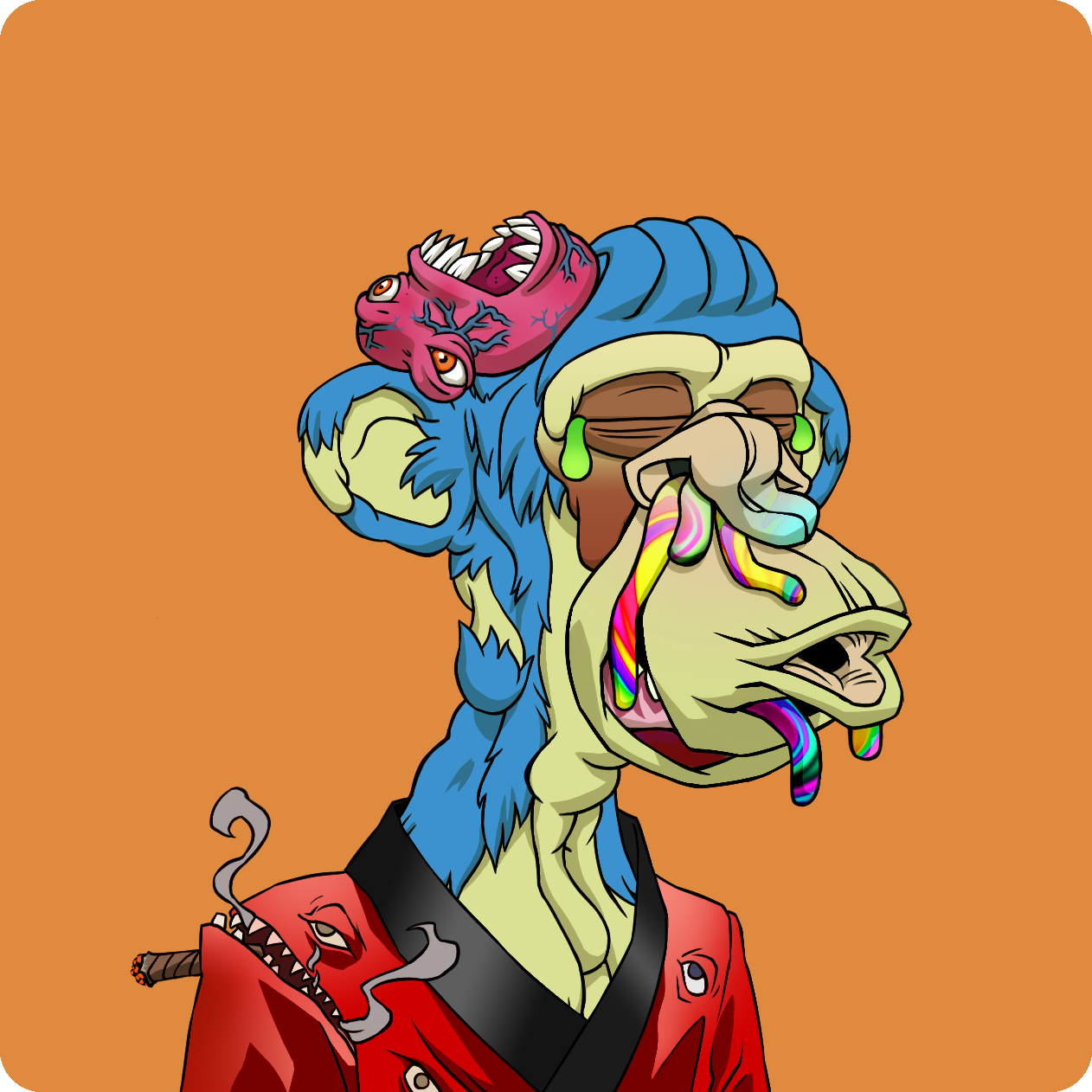 Yuga Labs - Mutant Ape Yacht Club - NFT # 2252