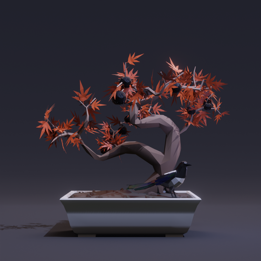 ZENFT Garden Society - Bonsai - Bonsai #8396 - NFT # 8396