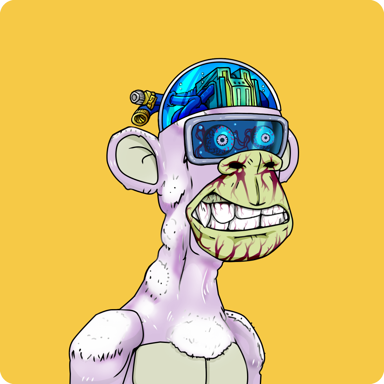 Yuga Labs - Mutant Ape Yacht Club - NFT # 3949