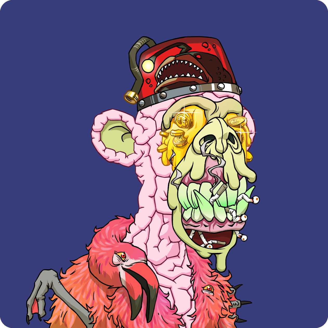 Yuga Labs - Mutant Ape Yacht Club - NFT # 10723