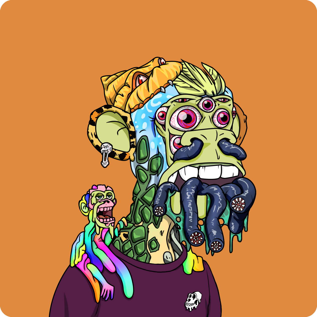 Yuga Labs - Mutant Ape Yacht Club - NFT # 25180