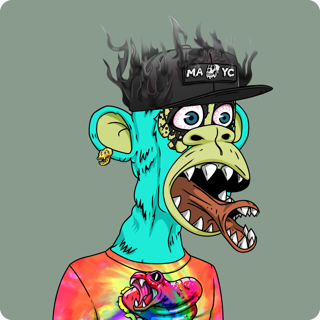 Yuga Labs - Mutant Ape Yacht Club - NFT # 24676