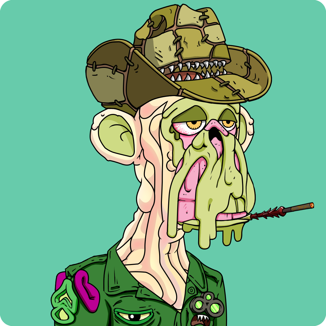 Yuga Labs - Mutant Ape Yacht Club - NFT # 6823