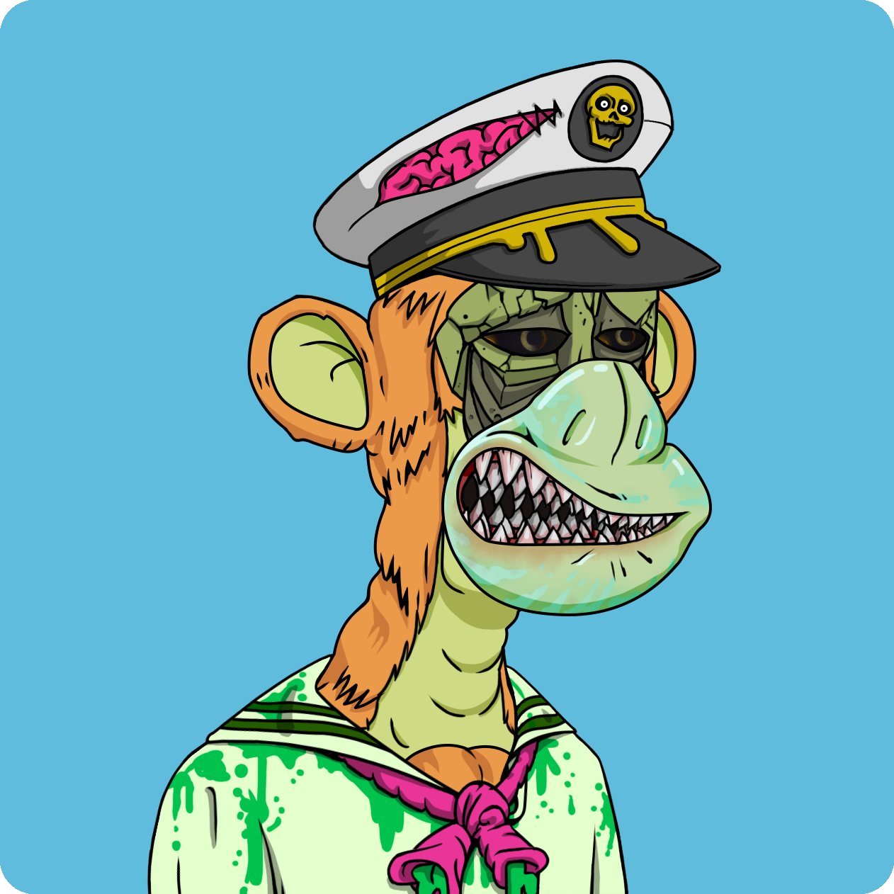 Yuga Labs - Mutant Ape Yacht Club - NFT # 20800