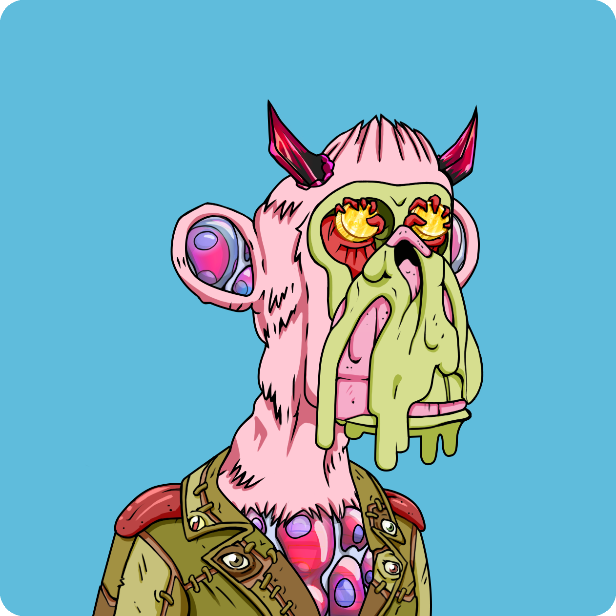 Yuga Labs - Mutant Ape Yacht Club - NFT # 1839