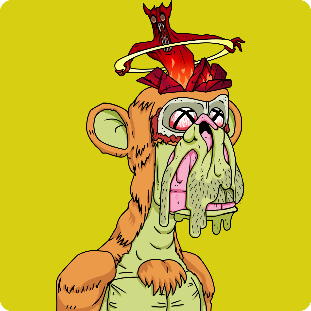 Yuga Labs - Mutant Ape Yacht Club - NFT # 8894