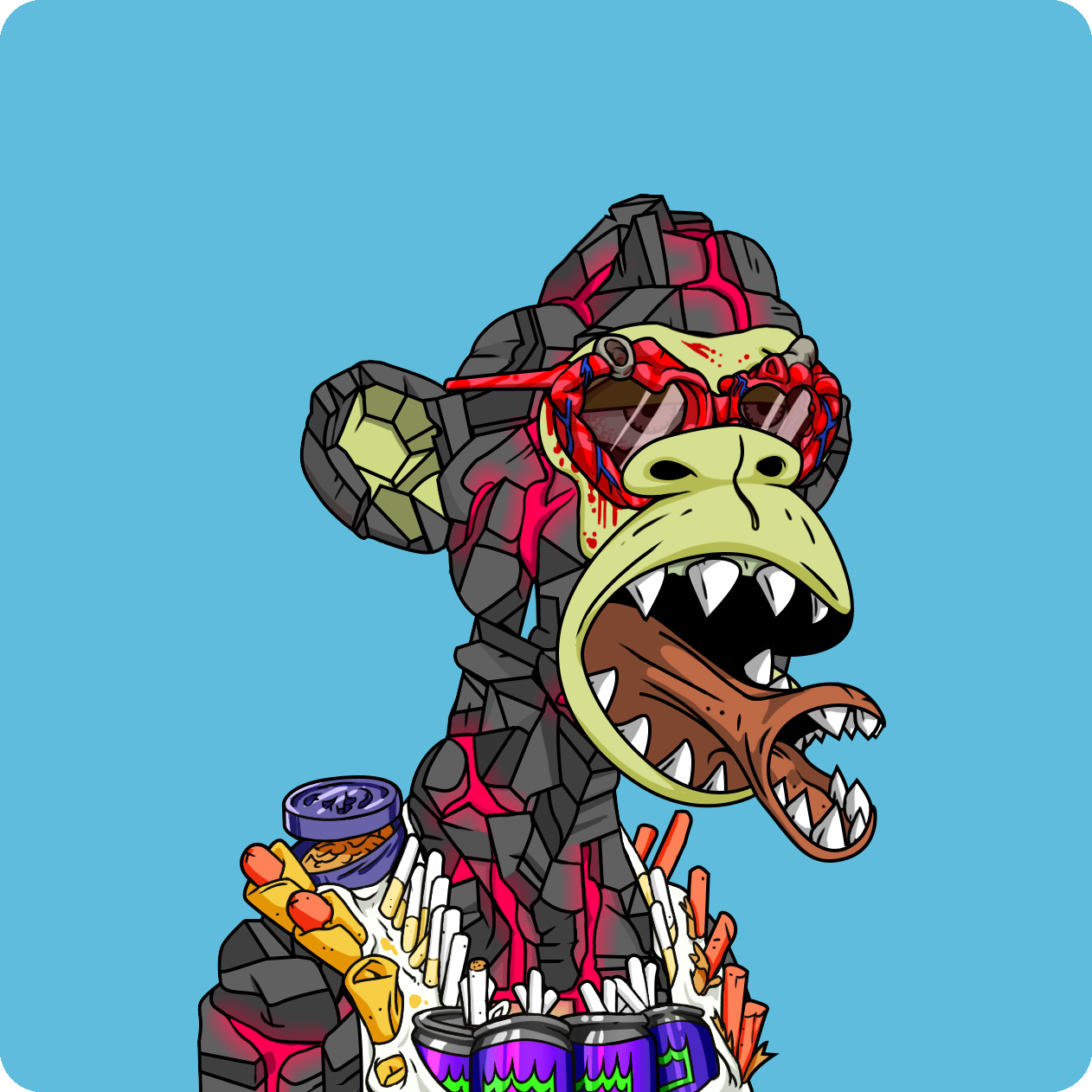 Yuga Labs - Mutant Ape Yacht Club - NFT # 8293