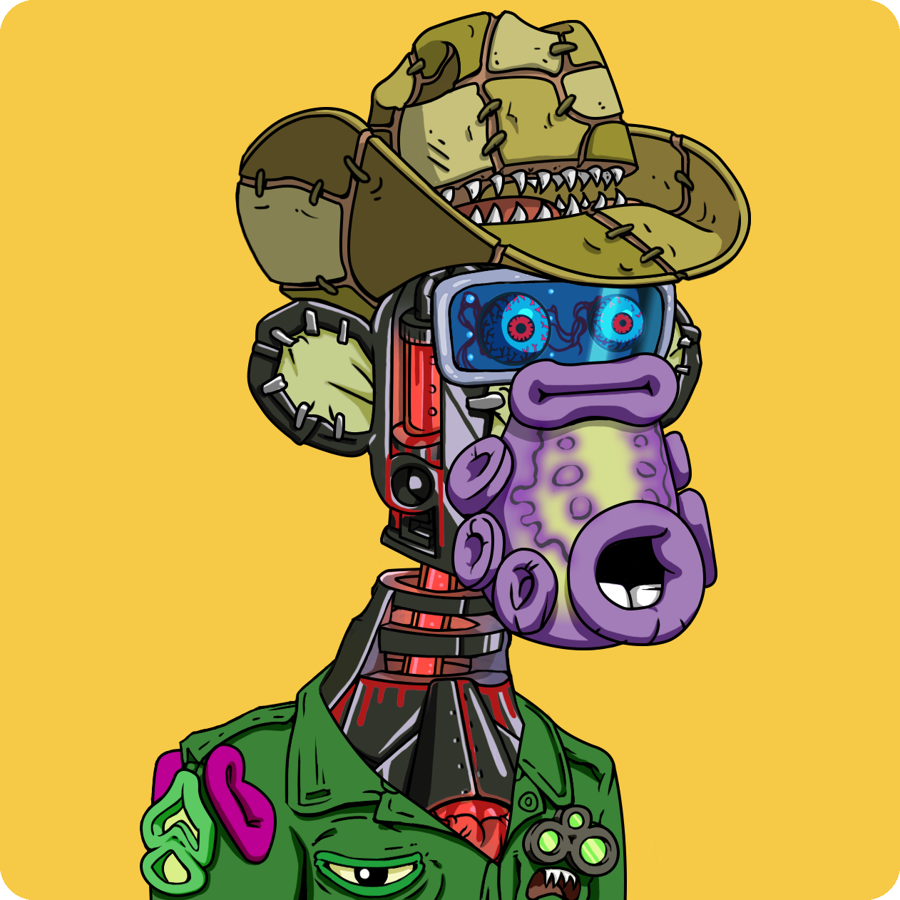 Yuga Labs - Mutant Ape Yacht Club - NFT # 23102