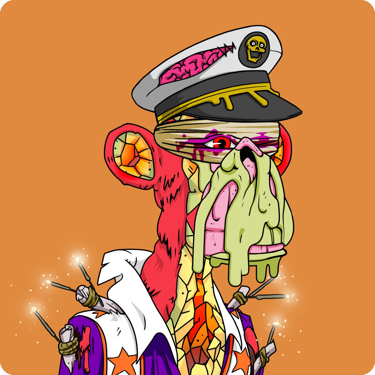 Yuga Labs - Mutant Ape Yacht Club - NFT # 27544