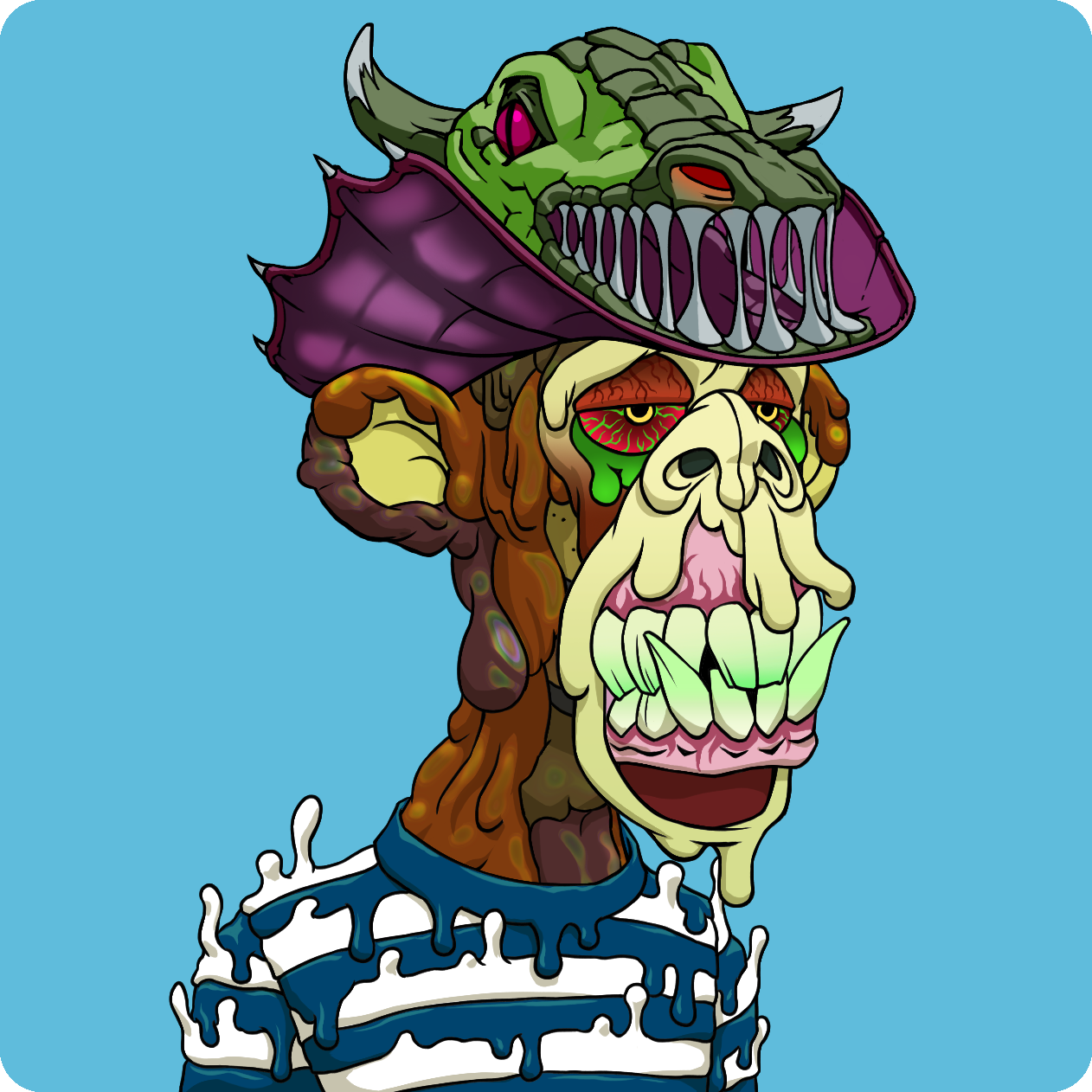 Yuga Labs - Mutant Ape Yacht Club - NFT # 128