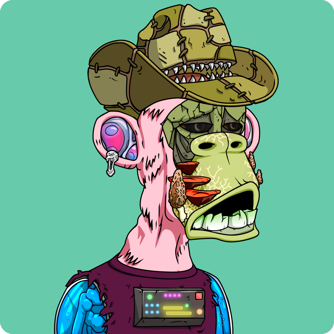 Yuga Labs - Mutant Ape Yacht Club - NFT # 15350